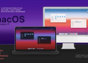macOS redux Theme for Windows 11