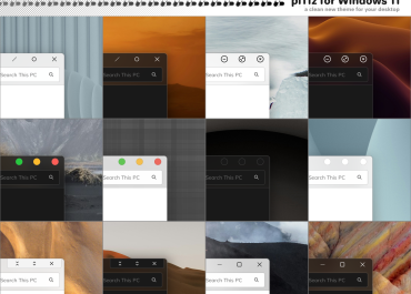 pi11z Theme for Windows 11
